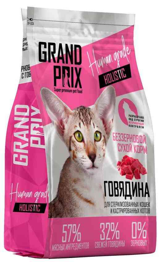 

Сухой корм для стерилизованных кошек Grand Prix