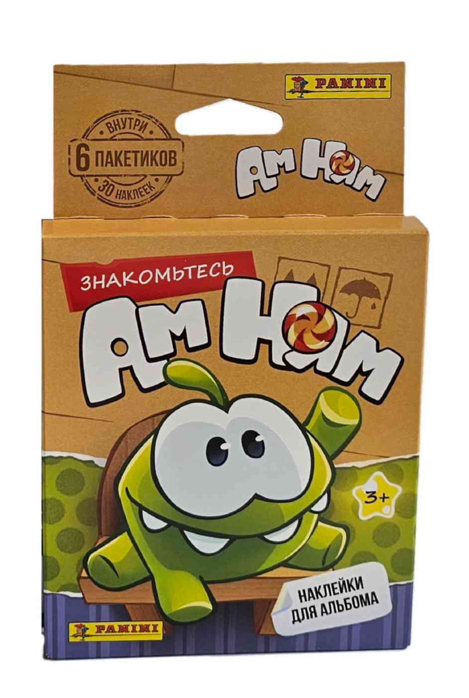 Наклейки для альбома Panini Ам Ням 3+