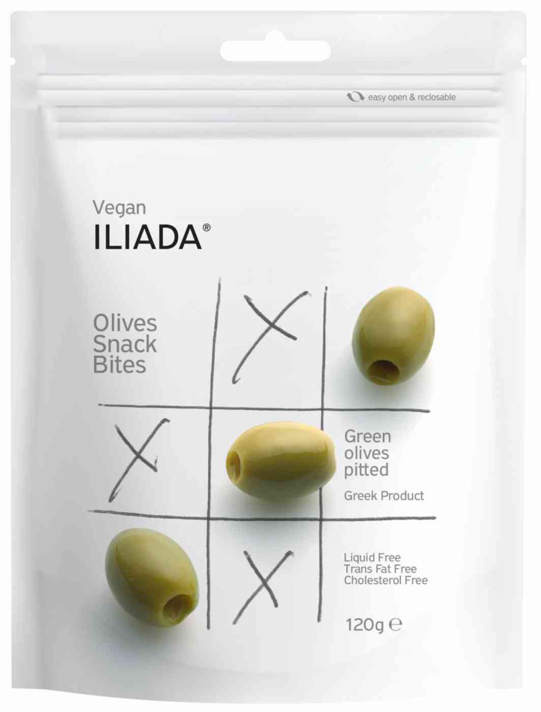 

Оливки Iliada зеленые без косточки