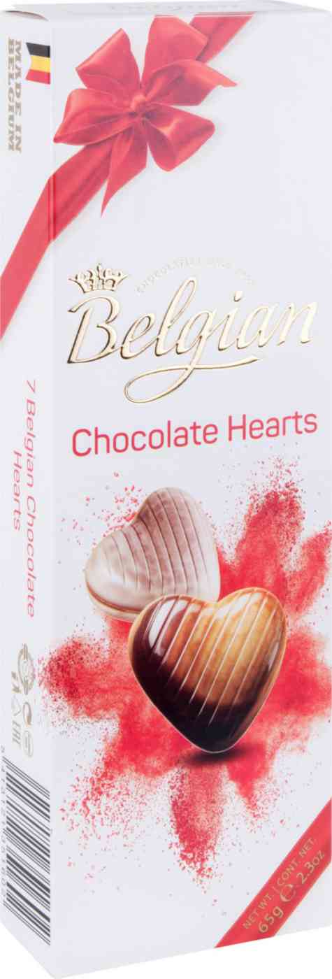 Набор конфет Belgian Шоколадные сердечки