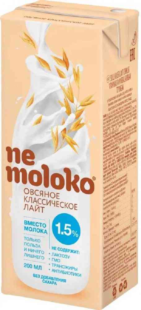 Напиток овсяный Nemoloko