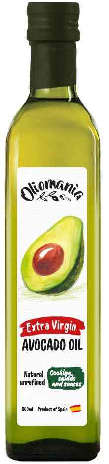 

Масло авокадо Oliomania нерафинированное