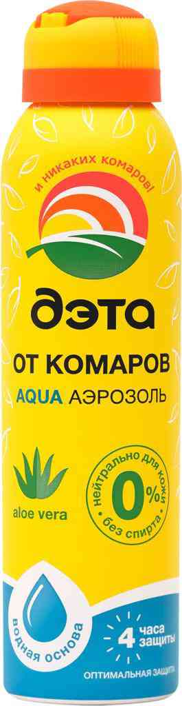 

Аква-аэрозоль от комаров Дэта