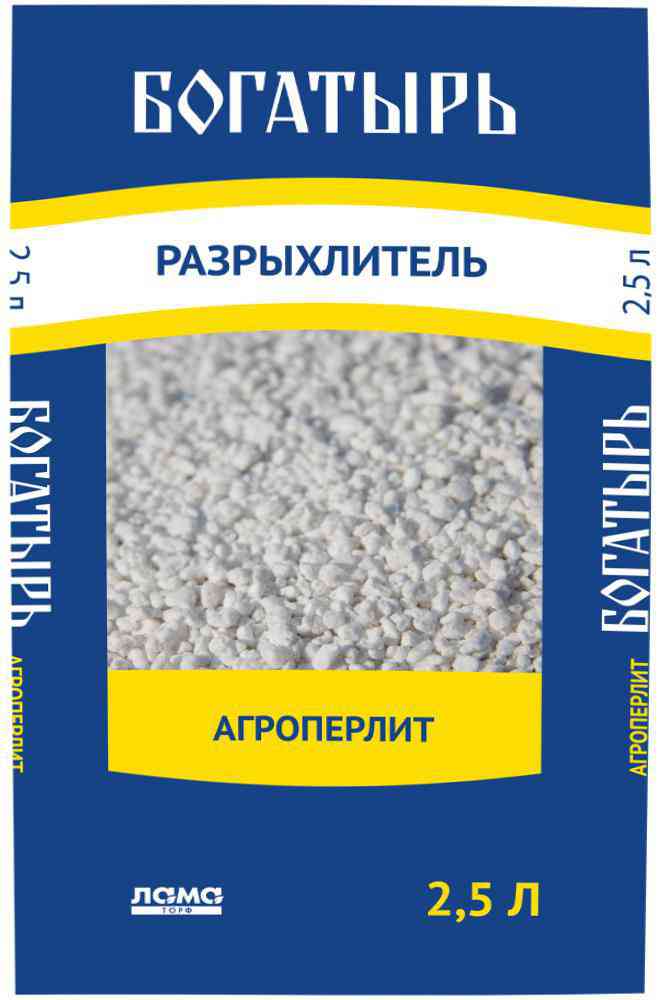 

Агроперлит разрыхлитель Богатырь