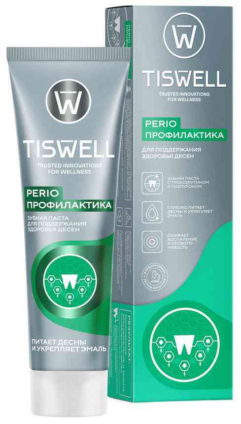 

Зубная паста для поддержания здоровья десен Tiswell