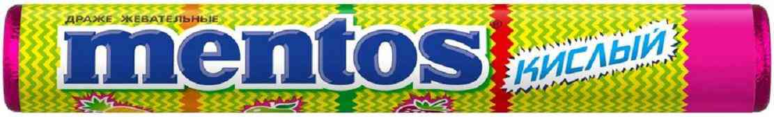 

Жевательное драже Mentos