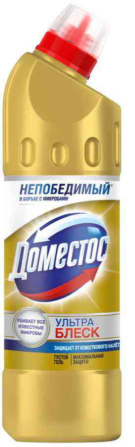 

Чистящий гель Доместос Ультра блеск