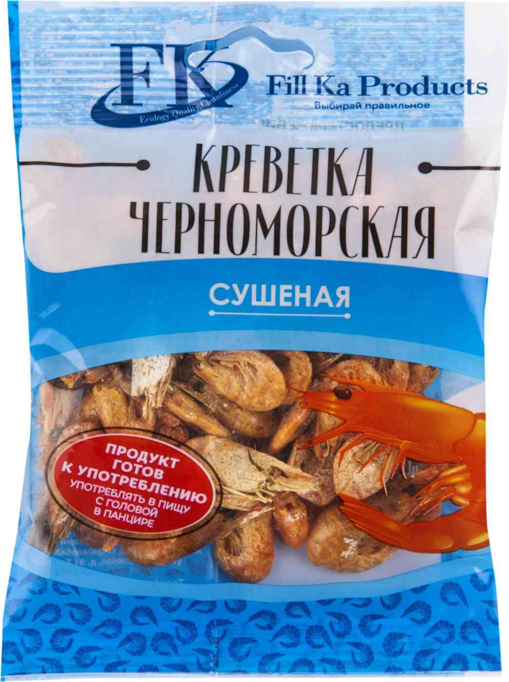 Креветка черноморская сушеная Fill Ka Products