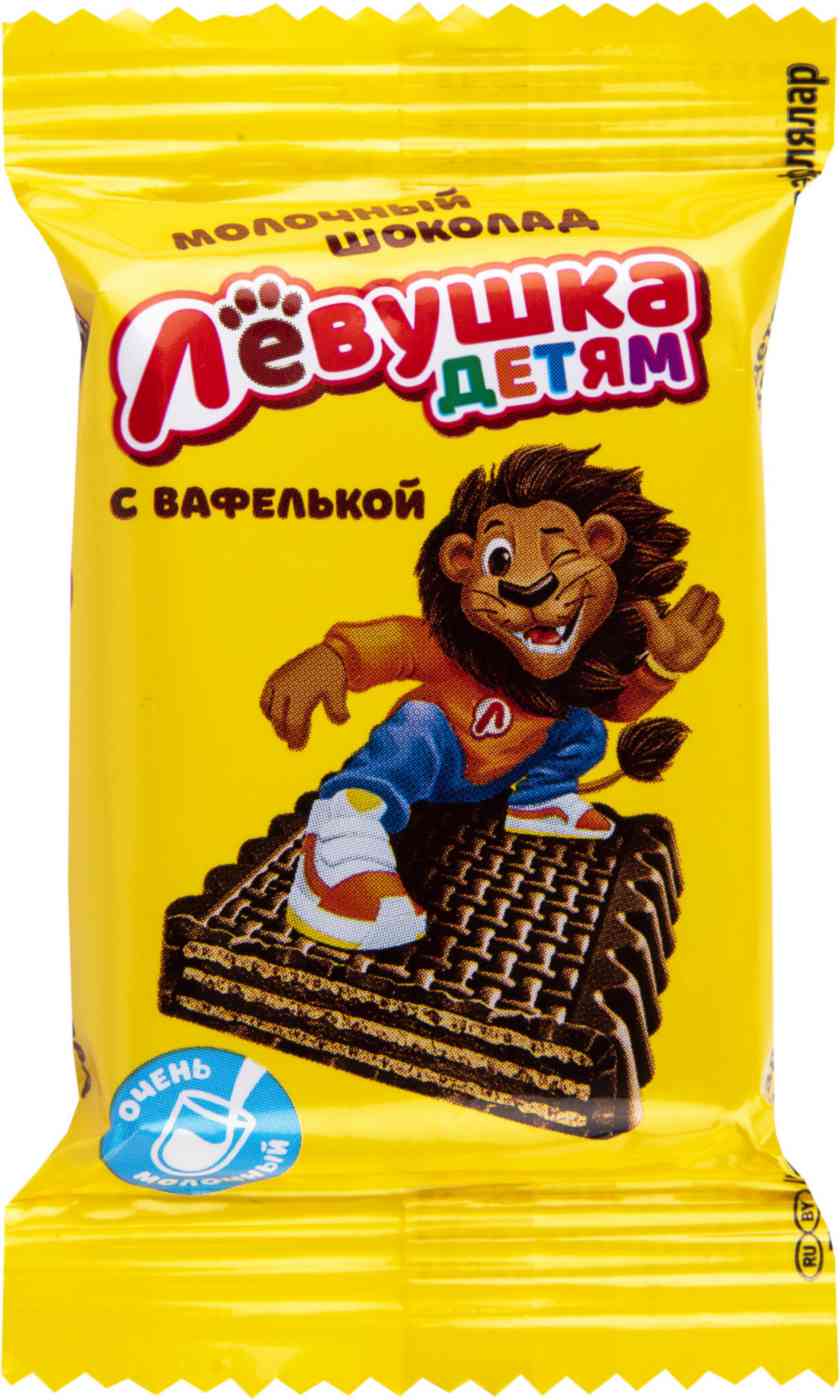 

Шоколад Лёвушка детям