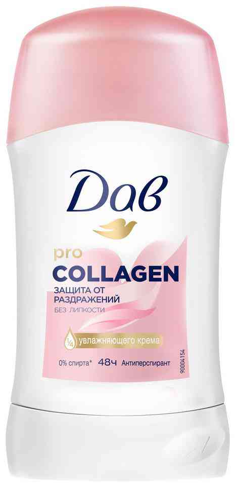 

Антиперспирант стик Дав Pro Collagen Защита от раздражений