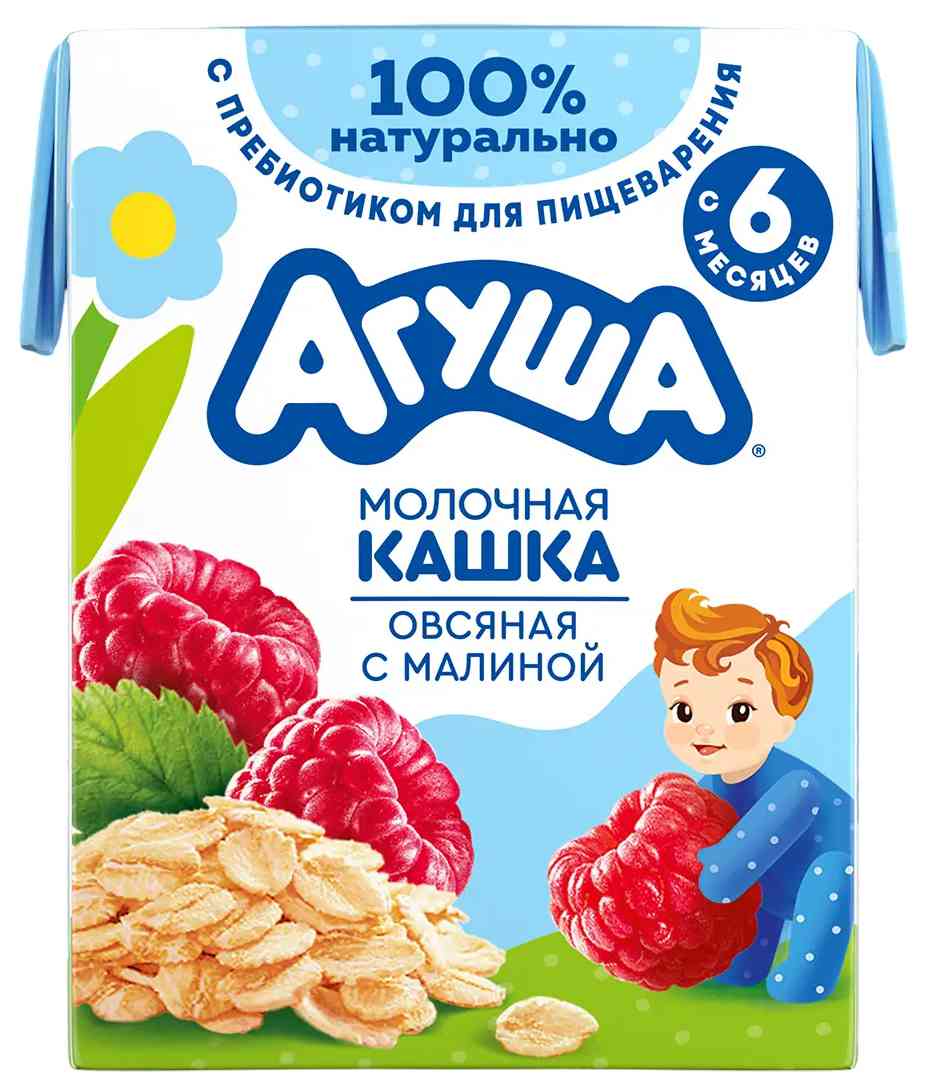 Каша овсяная молочная Агуша 55₽