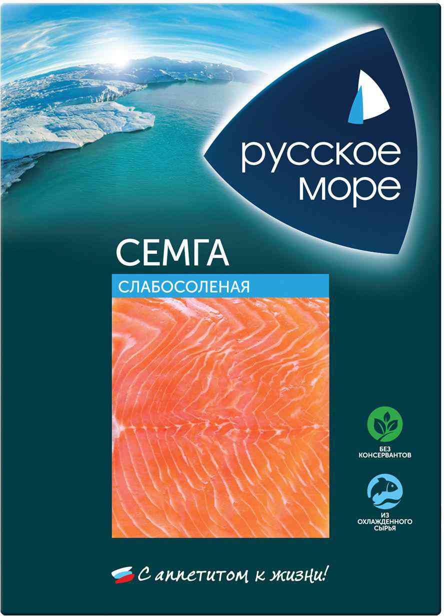 

Сёмга слабосолёная Русское море