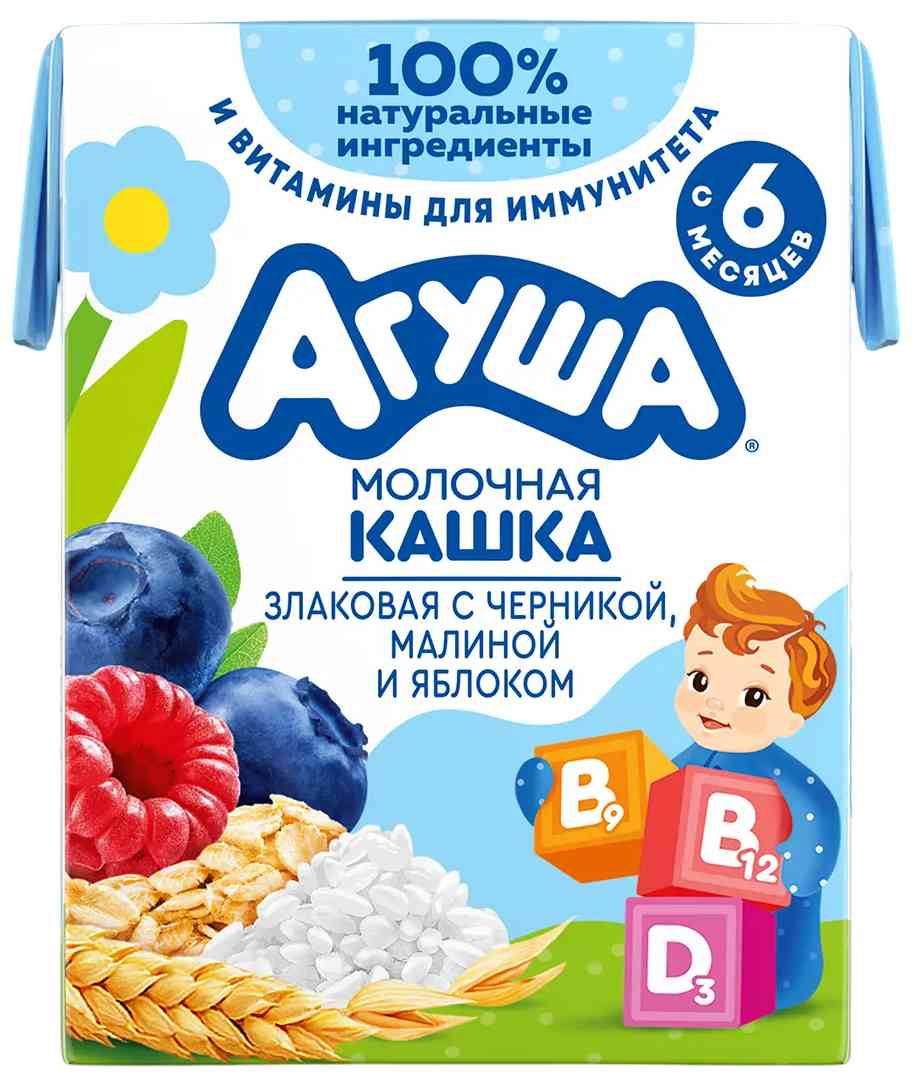 Каша злаковая молочная Агуша 55₽