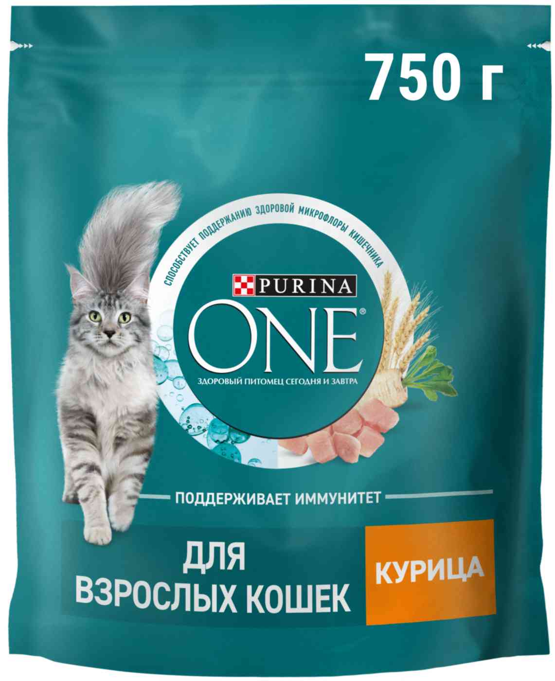 

Сухой корм для взрослых кошек Purina One