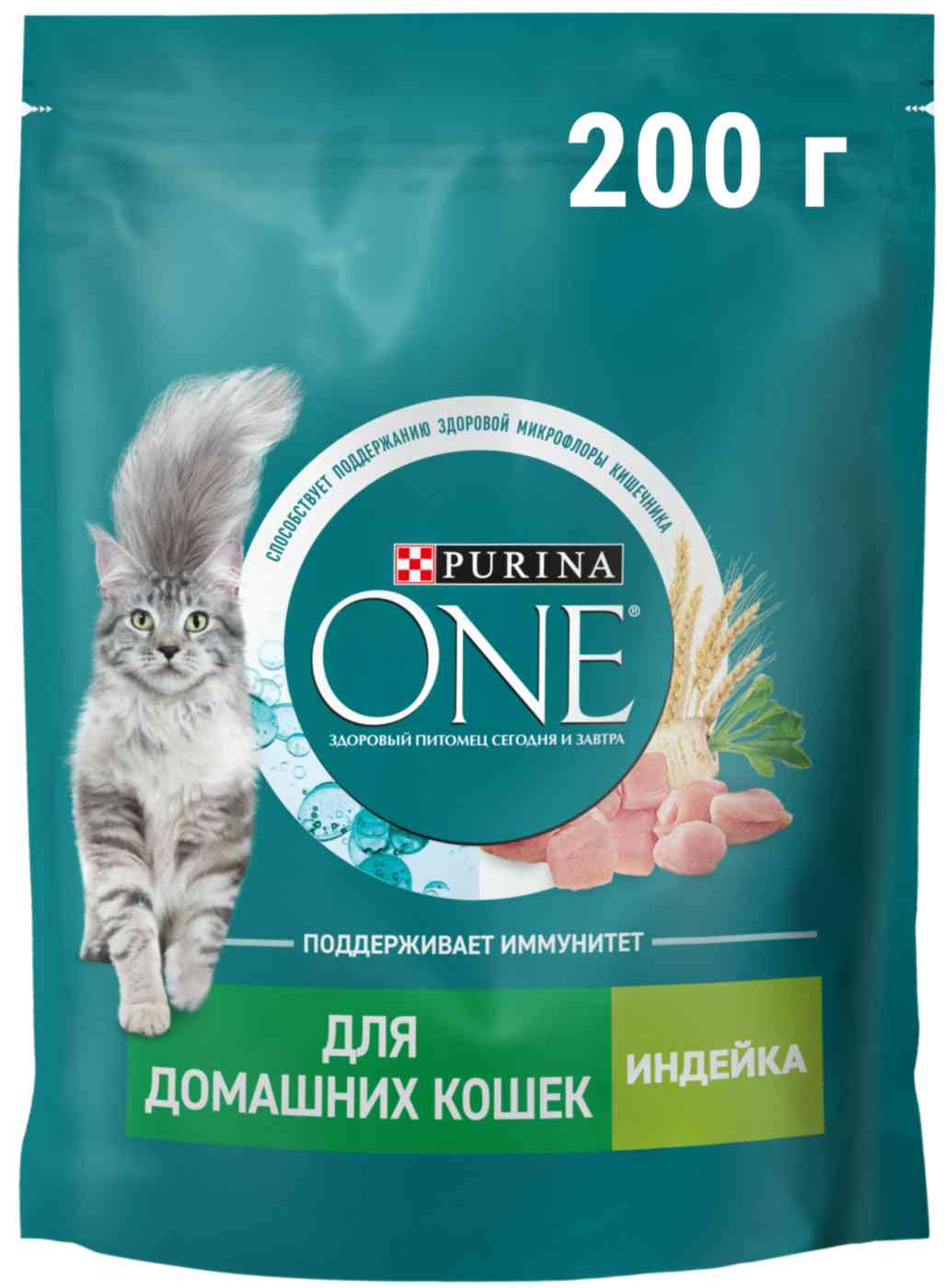 

Сухой корм для домашних кошек Purina One