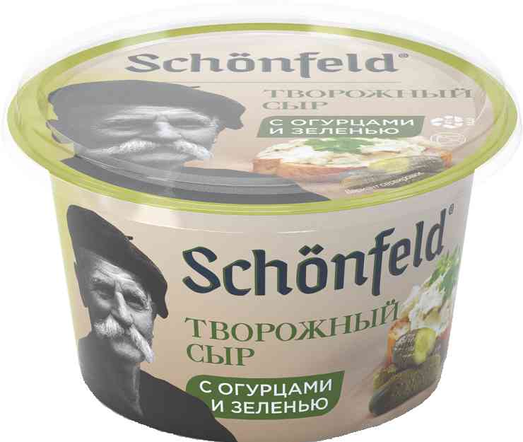 Сыр творожный Schonfeld 116₽