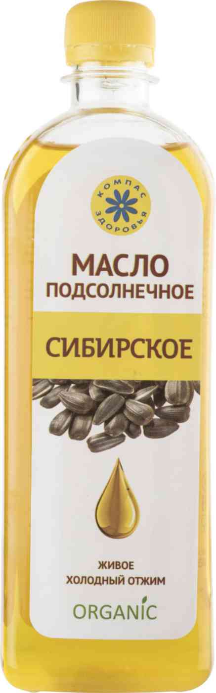 

Масло подсолнечное Компас здоровья