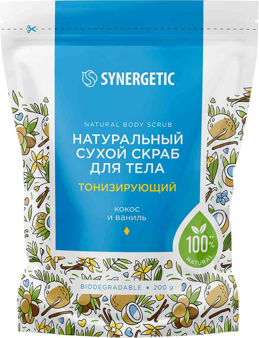 

Скраб для тела сухой Synergetic