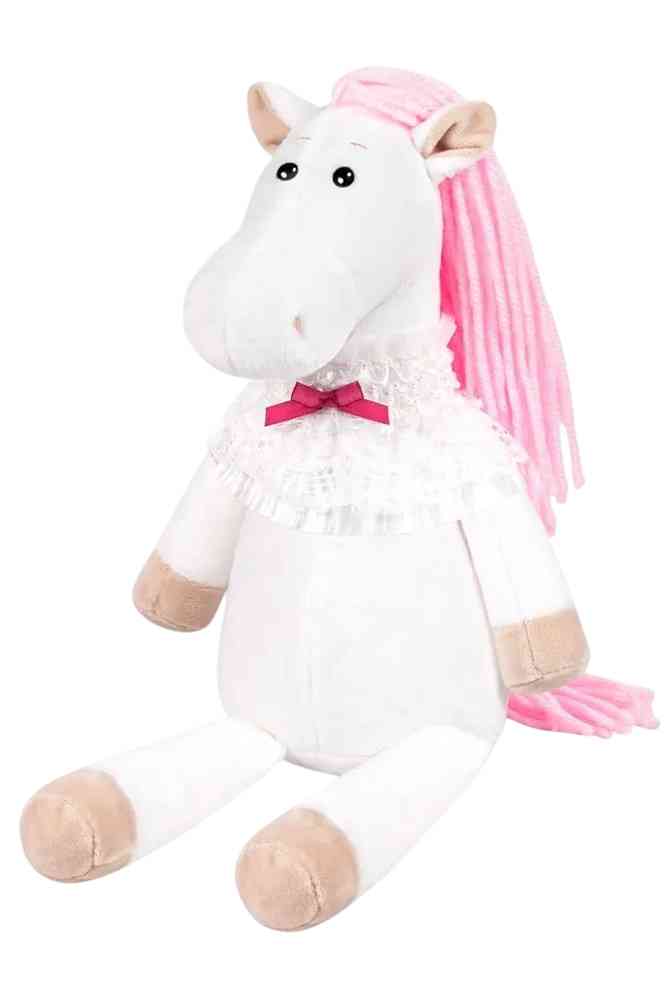 

Мягкая игрушка Maxitoys Лошадка Пинки с воротничком