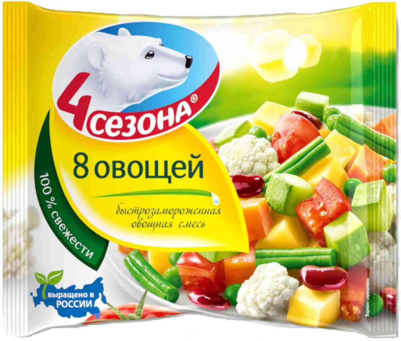 Смесь овощная 4 Сезона 8 овощей
