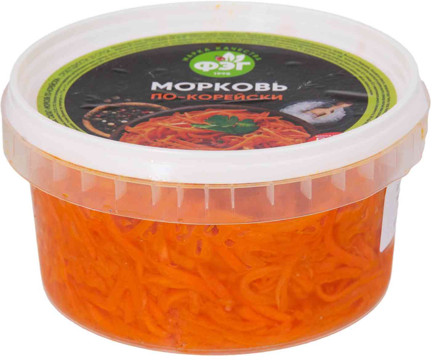 

Морковь по-корейски ФЭГ