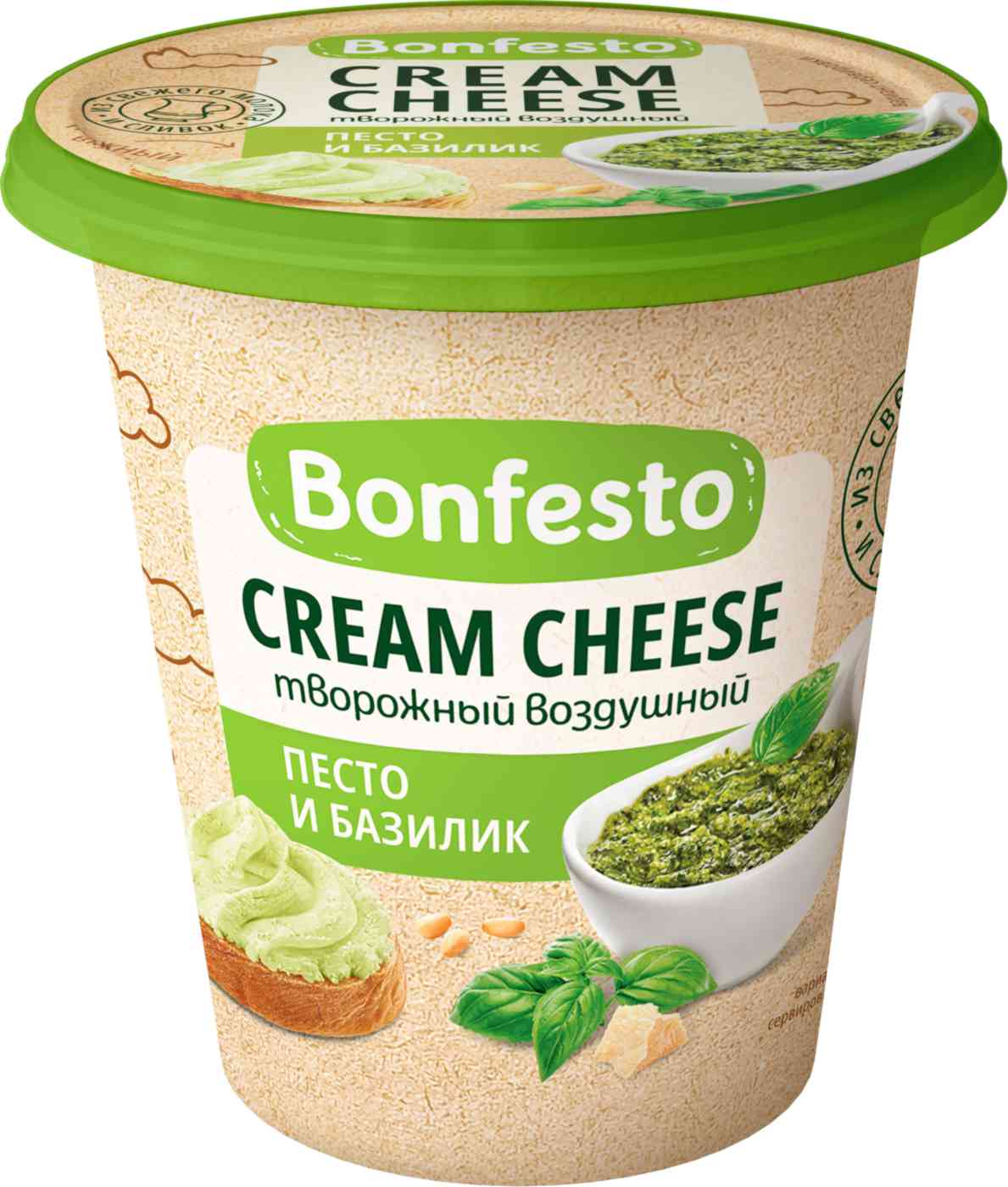 

Сыр творожный воздушный Bonfesto
