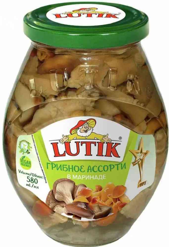 Грибное ассорти в маринаде Lutik 228₽