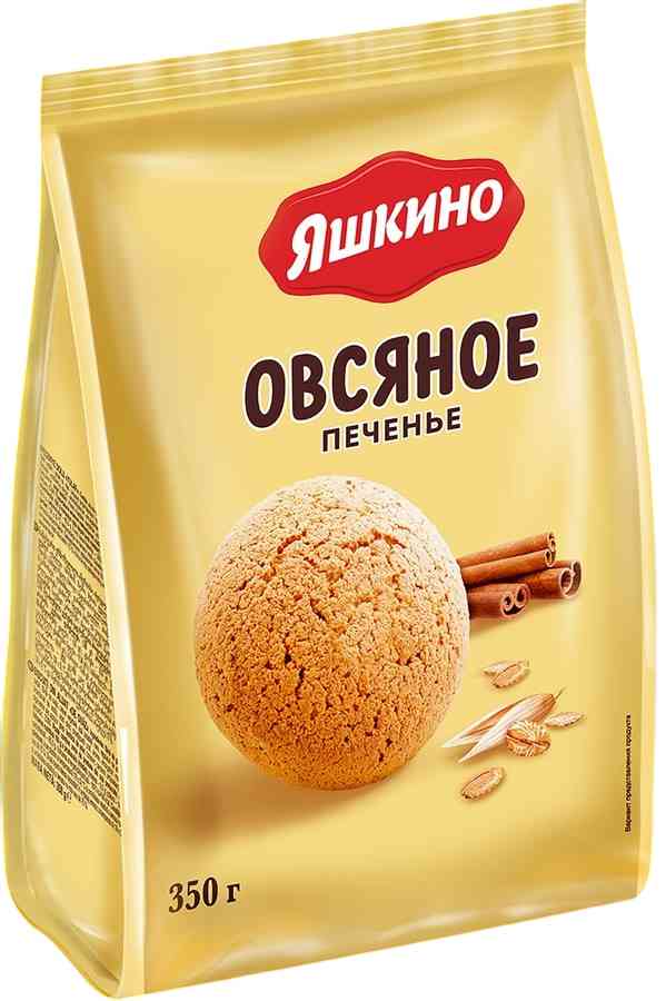 

Печенье сдобное Овсяное Яшкино
