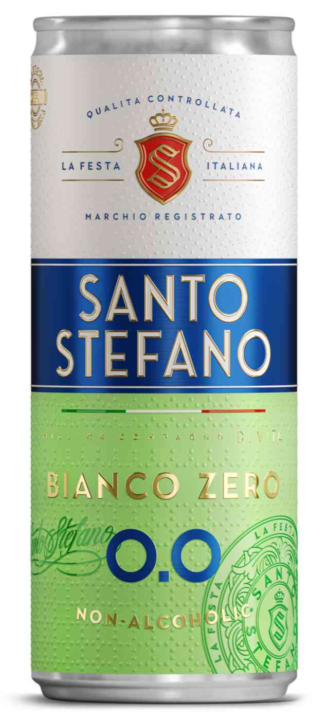 

Винный напиток безалкогольный Santo Stefano белый полусладкий