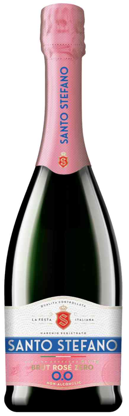 

Вино безалкогольное Santo Stefano розовое брют