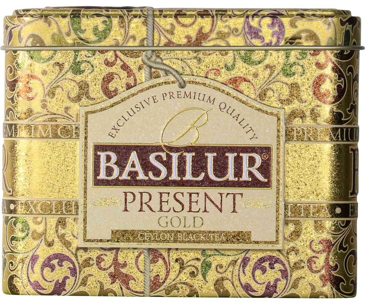 Чай черный Basilur Подарок золотой