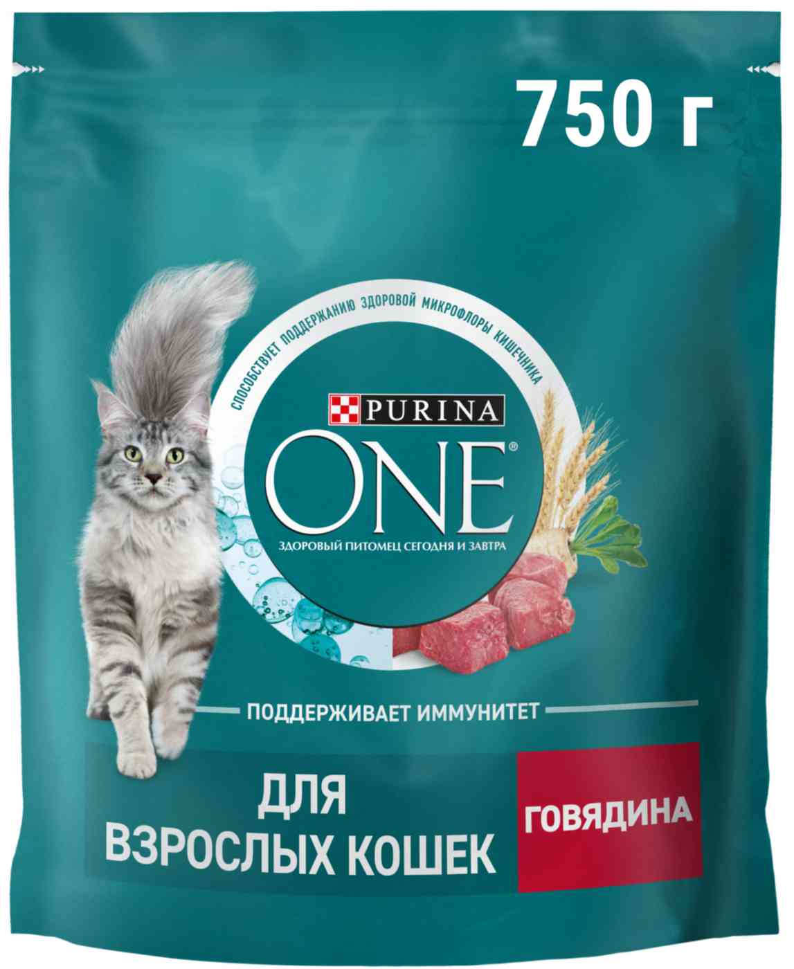 

Сухой корм для взрослых кошек Purina One