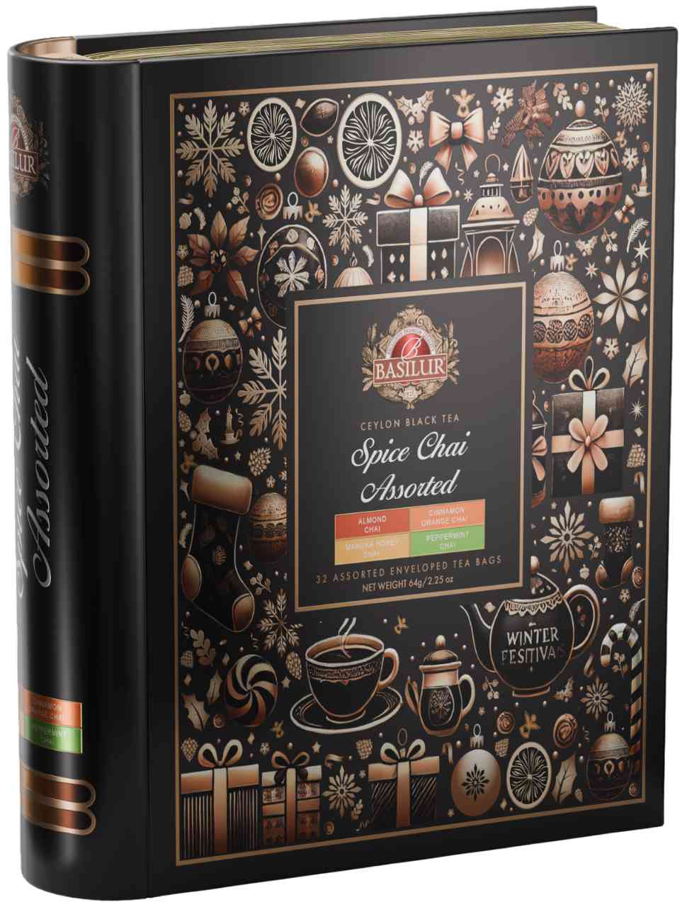 

Ассорти чая Basilur Рождественская коллекция