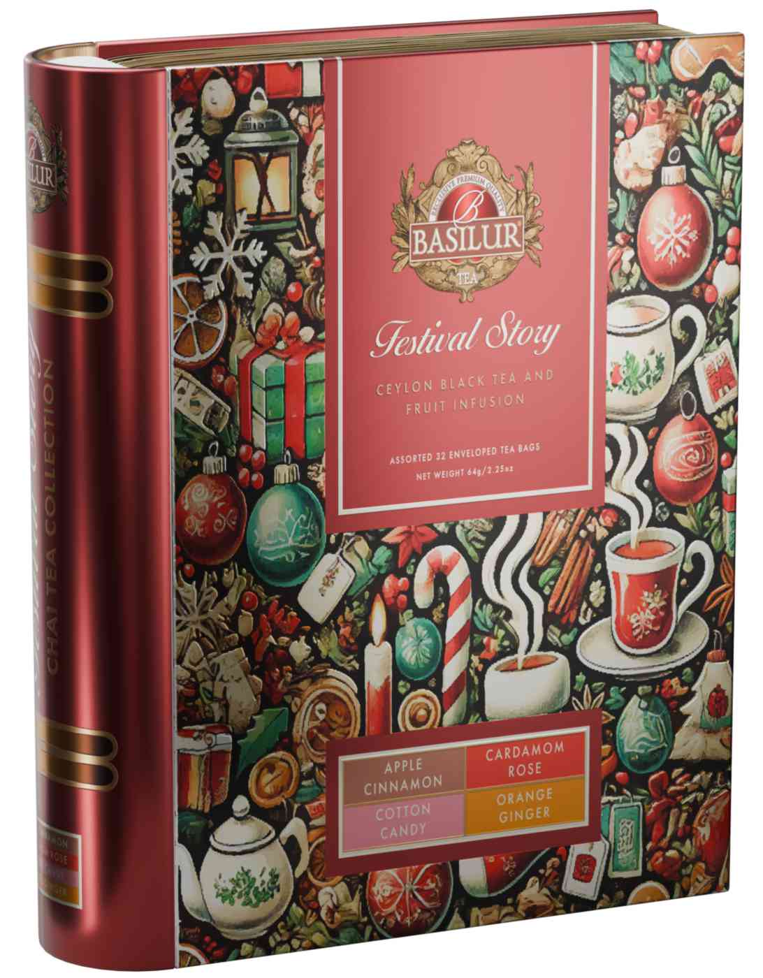 

Ассорти чая Basilur Праздничная коллекция