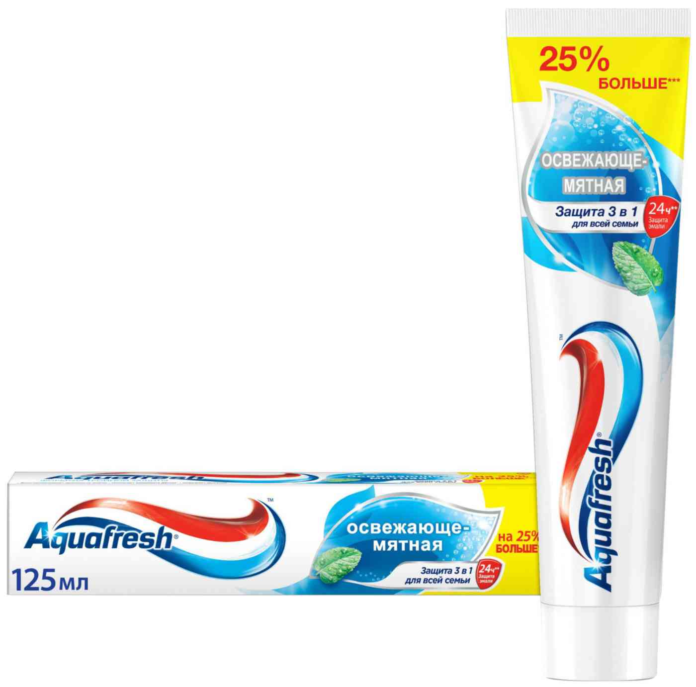 Зубная паста освежающе-мятная Aquafresh