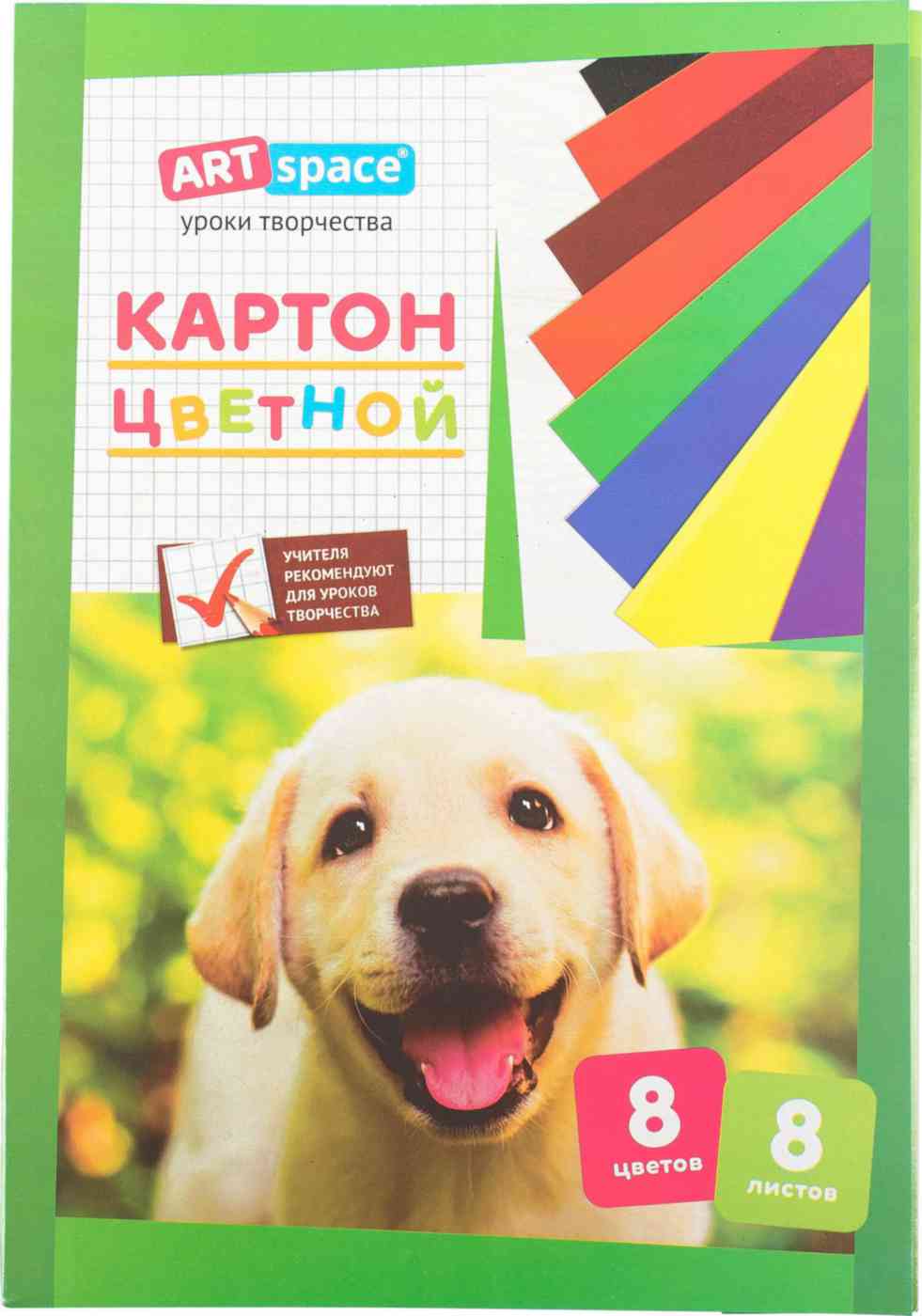 

Картон A4 цветной мелованный ARTspace