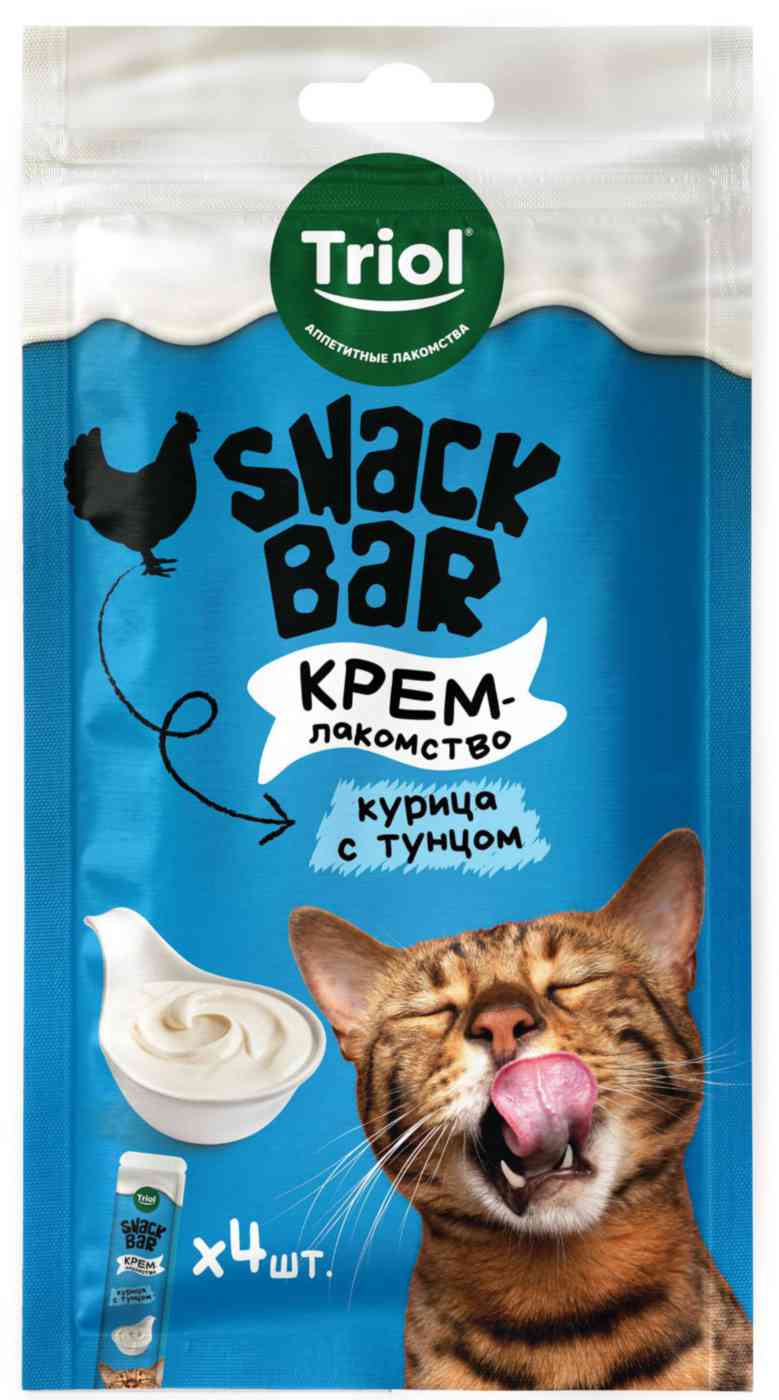 

Крем-лакомство для кошек Triol