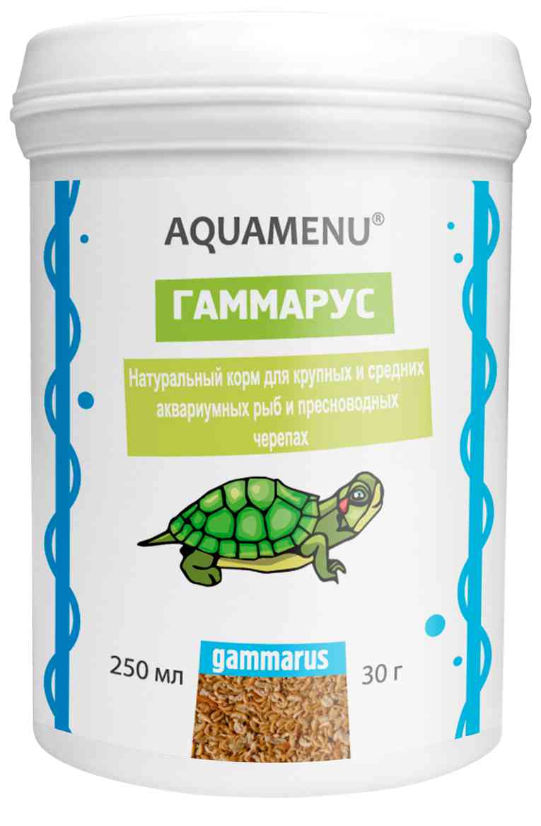 

Корм для крупных и средних рыб и пресноводных черепах Aquamenu