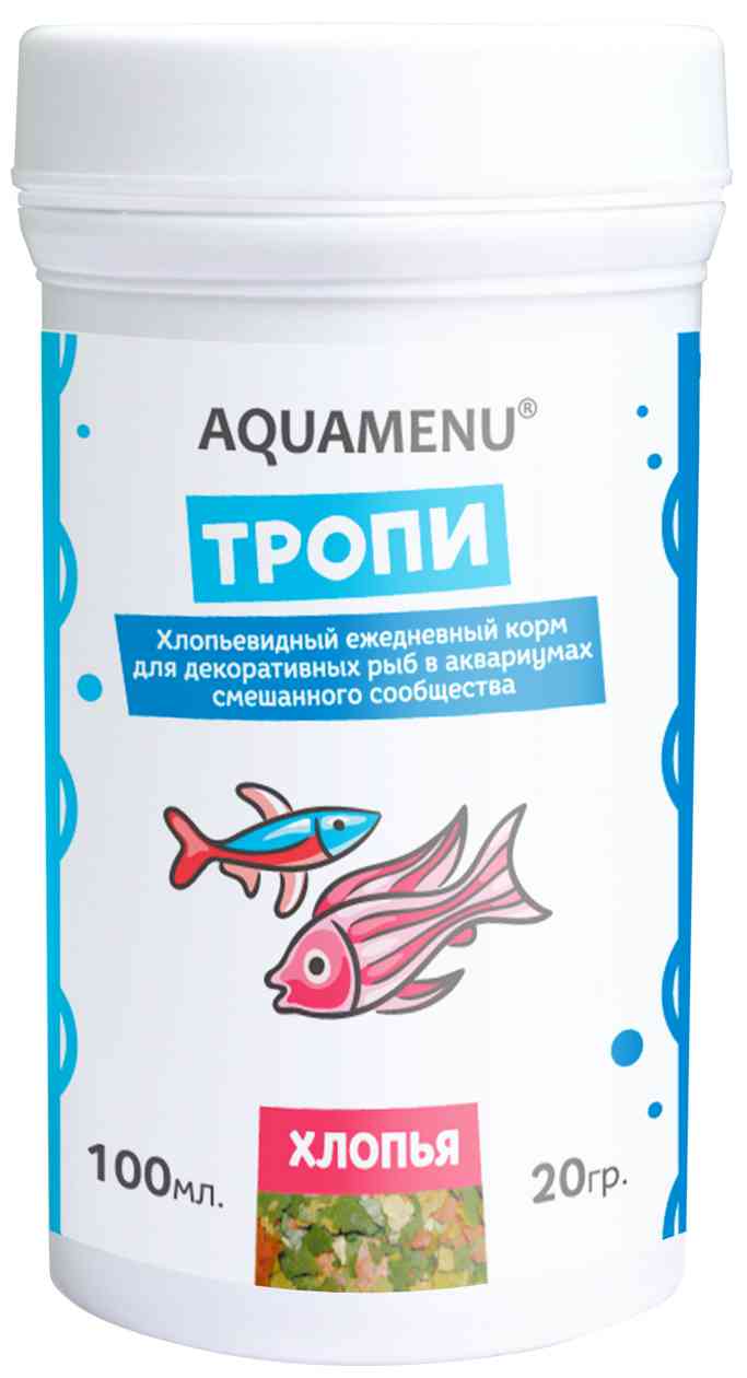 

Корм для декоративных рыб Aquamenu