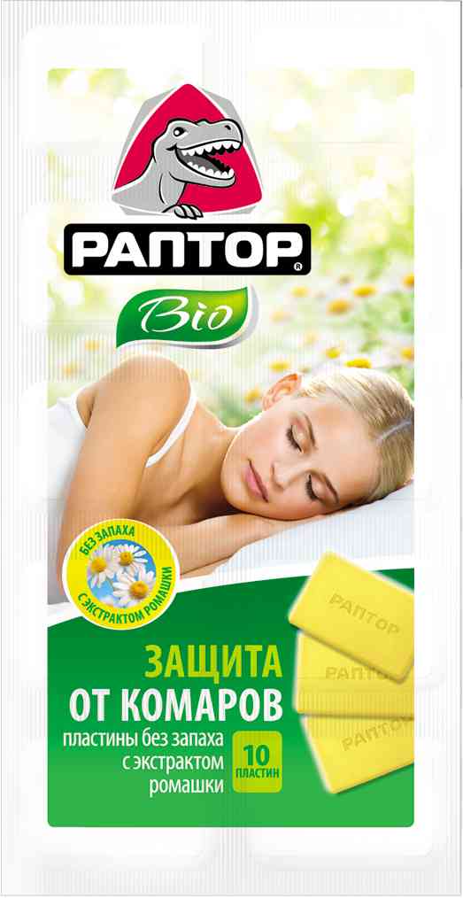 

Пластины от комаров Раптор