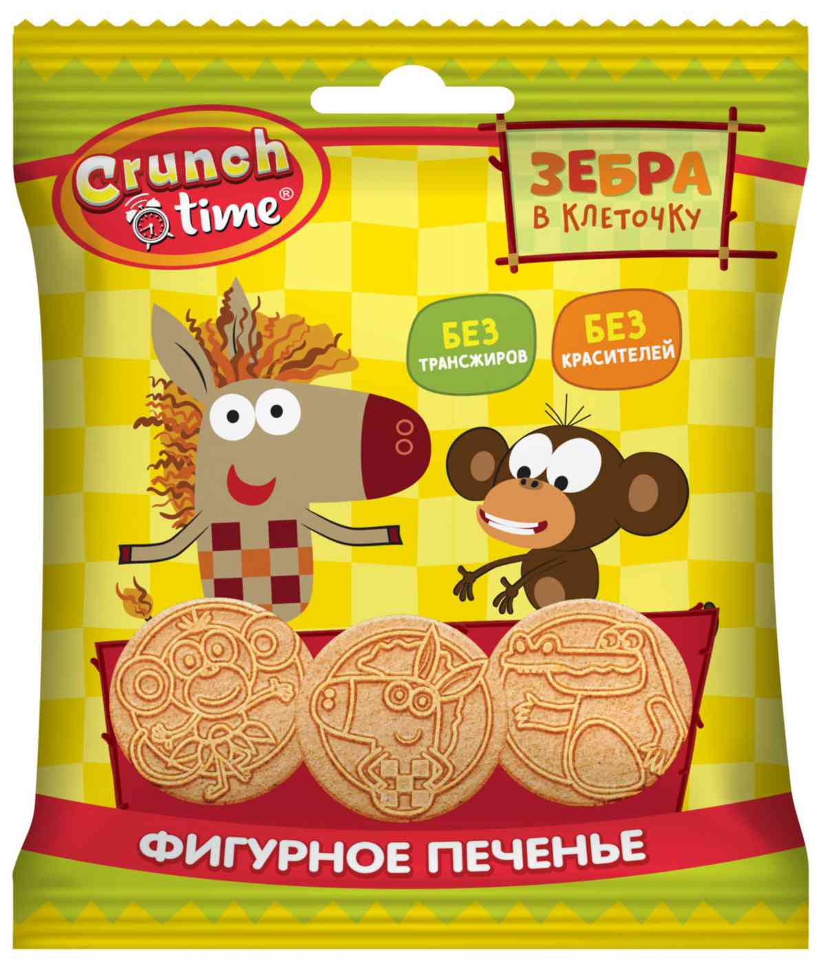 

Печенье сахарное Crunch Time