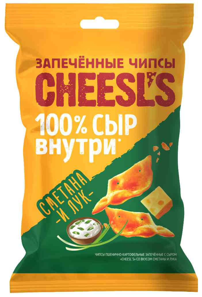 Чипсы пшенично-картофельные Cheesl's