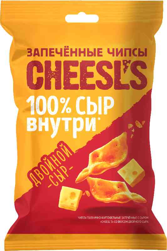 Чипсы пшенично-картофельные Cheesl's