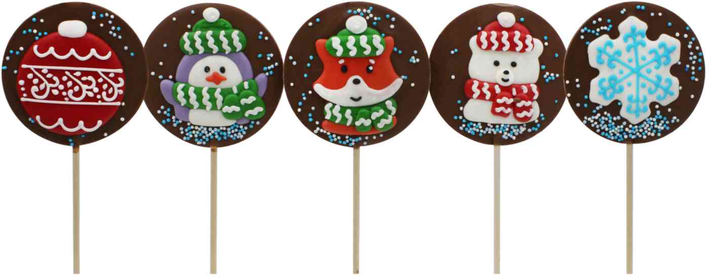 Шоколад на палочке Piratmarmelad Новогоднее настроение