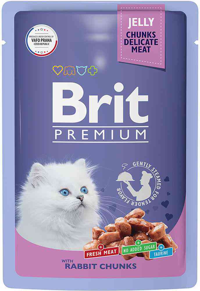 

Влажный корм для котят Brit