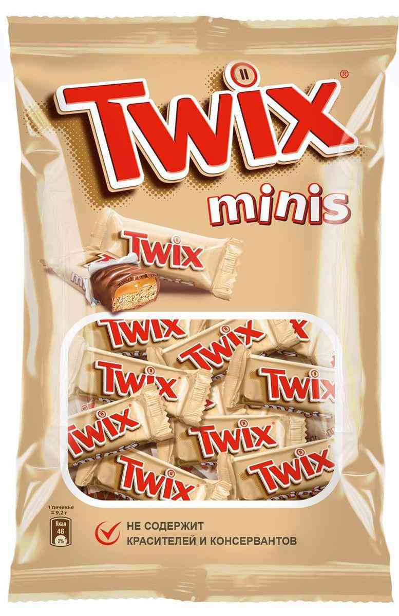 Конфеты шоколадные Twix