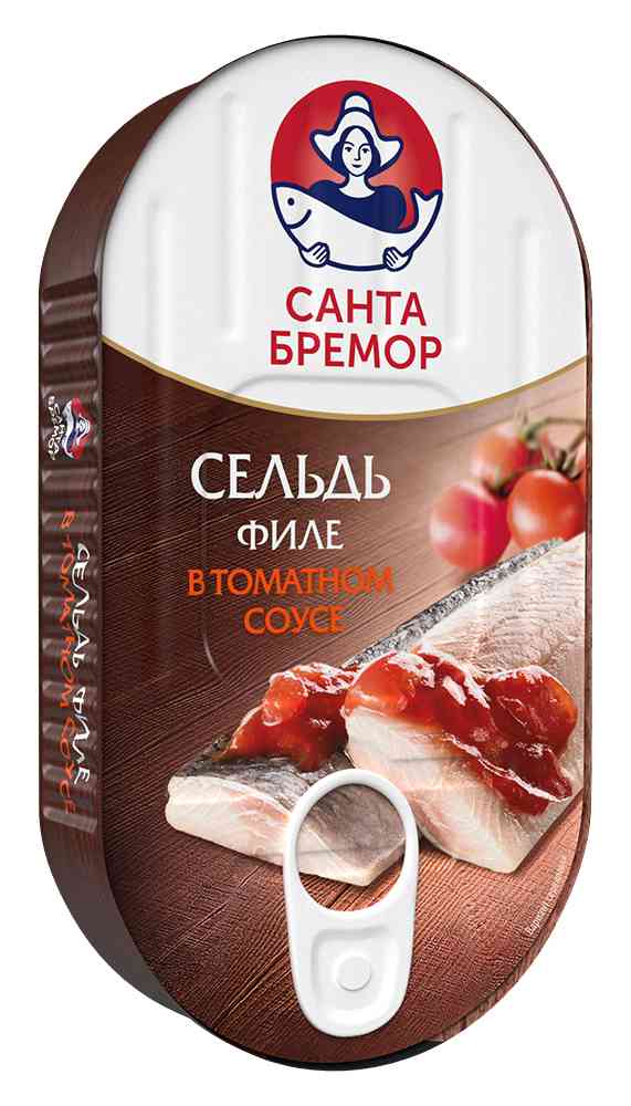 

Сельдь филе Санта Бремор