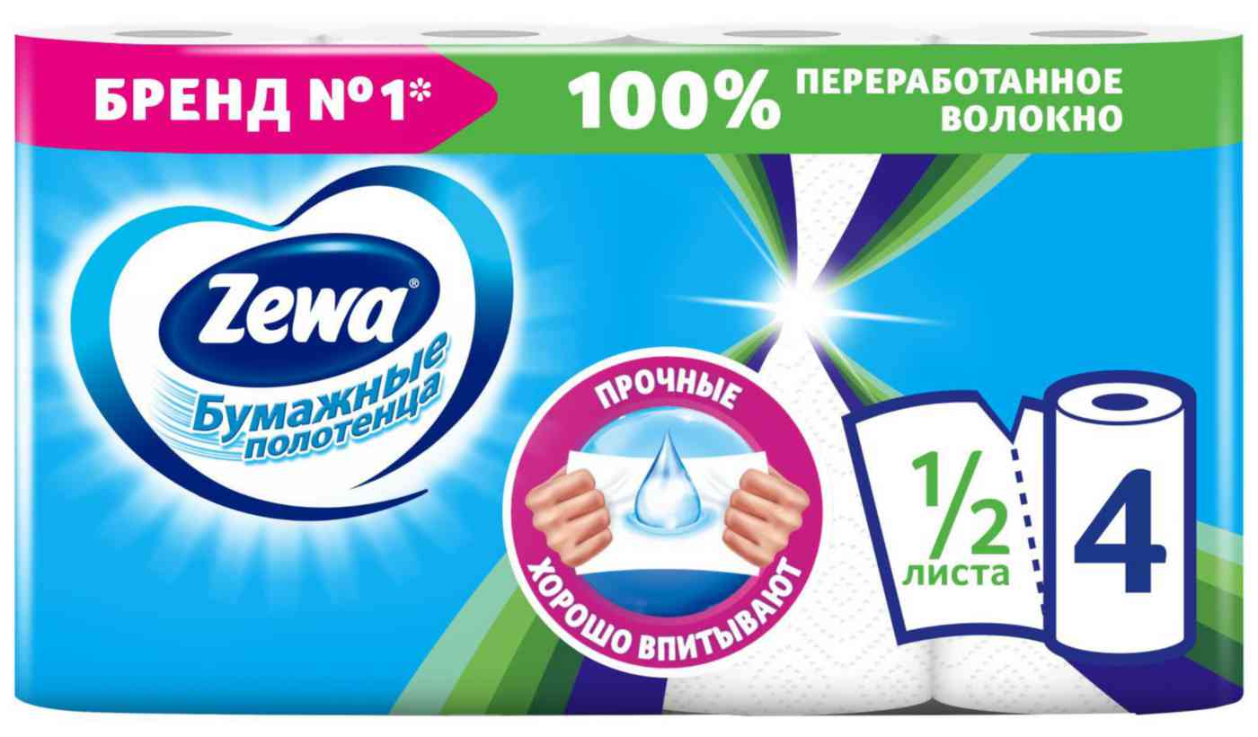 

Бумажные полотенца Zewa