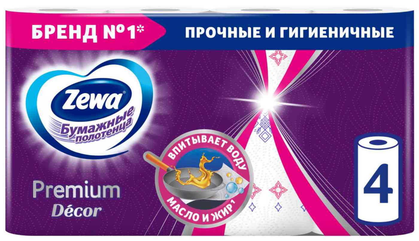 

Бумажные полотенца Zewa
