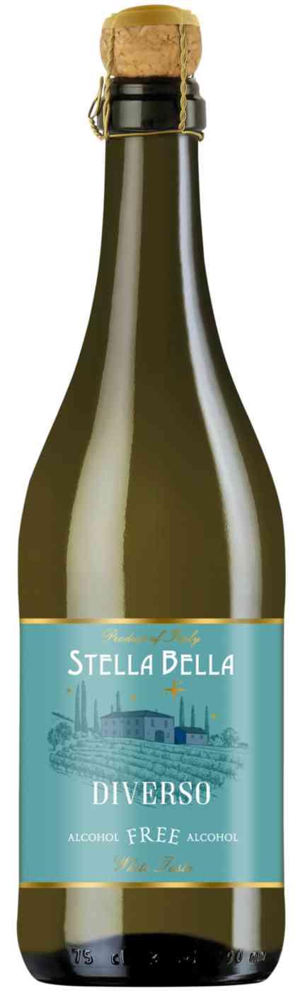 

Вино игристое безалкогольное Stella Bella Diverso белое сладкое